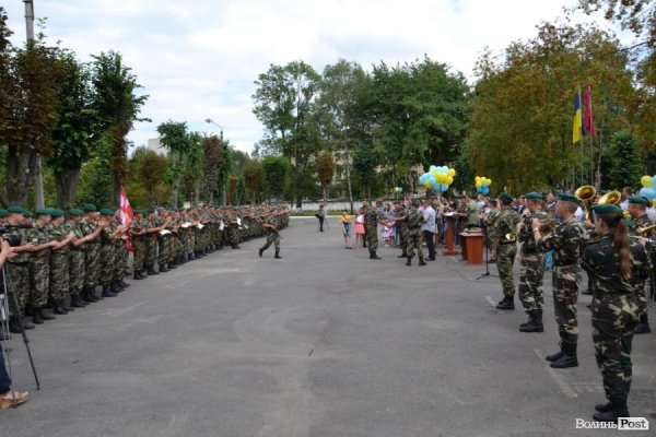 Луцьк зустрів героїв-прикордонників. ФОТО