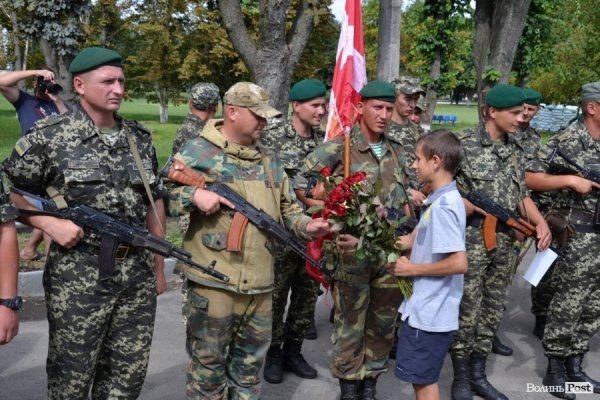 Луцьк зустрів героїв-прикордонників. ФОТО
