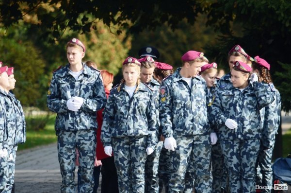 Майбутніх правоохоронців посвятили в ліцеїсти. ФОТО