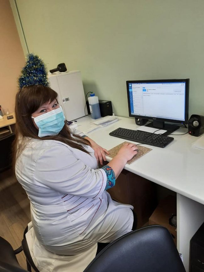 Медики з Волині влаштували новорічний флешмоб для маленьких пацієнтів. ФОТО