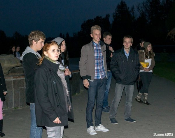 Вуличний концерт у центрі Луцька. ФОТО