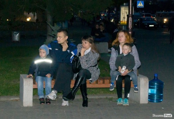 Вуличний концерт у центрі Луцька. ФОТО