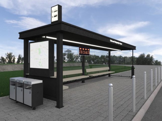 Де у Луцьку встановлять «розумні» зупинки та електронні табло. ФОТО.  АДРЕСИ