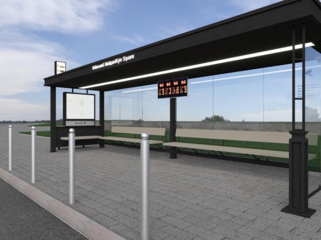 Де у Луцьку встановлять «розумні» зупинки та електронні табло. ФОТО.  АДРЕСИ