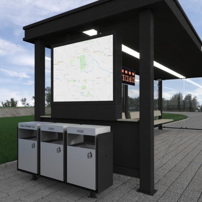 Де у Луцьку встановлять «розумні» зупинки та електронні табло. ФОТО.  АДРЕСИ