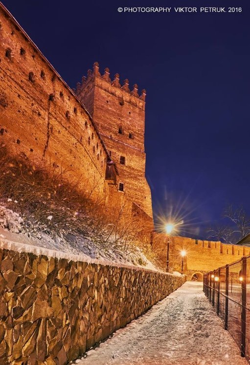 Зимова казка: показали чарівні фото Луцького замку