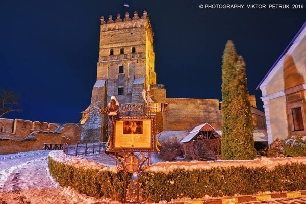 Зимова казка: показали чарівні фото Луцького замку