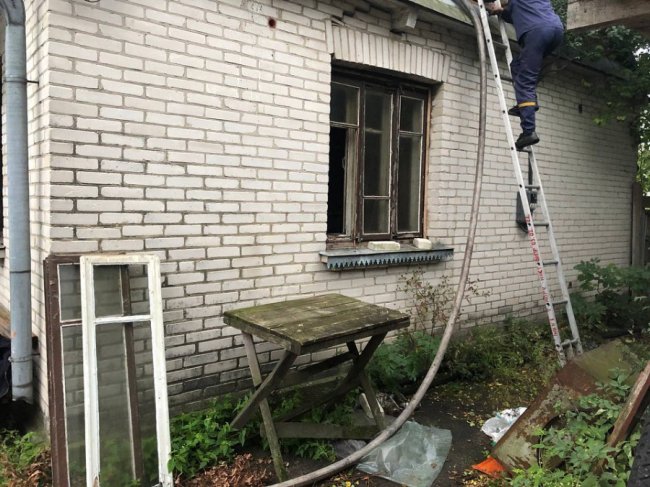 У селі на Волині горів будинок. ФОТО