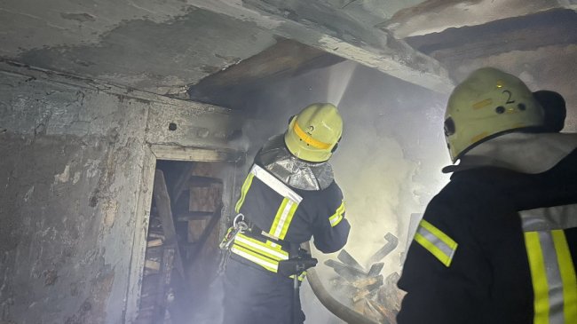 На Волині горіли дві квартири та лазня