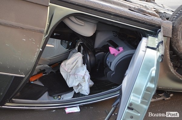 У Луцьку ‒ потрійна аварія. ФОТО