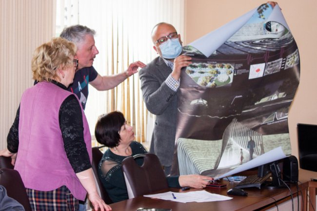 Показали, яким буде пам'ятник учасникам Революції Гідності та Героям АТО у місті на Волині 