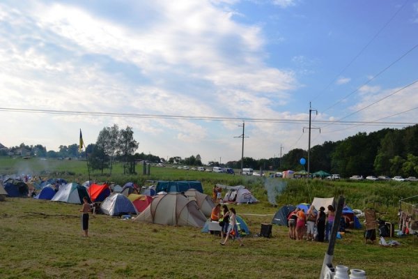 На дебютному «Франко-фесті» зібрались десятки тисяч людей та три луцькі гурти. ФОТО