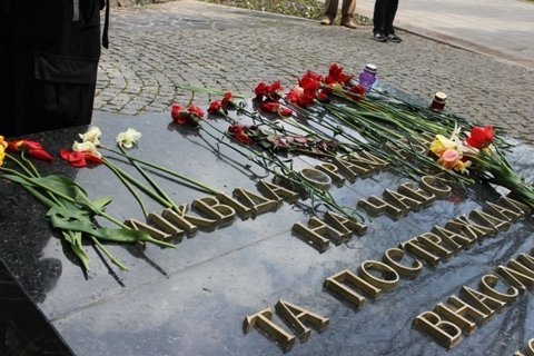 У Луцьку чорнобильців вшанували «живою експозицією». ФОТО