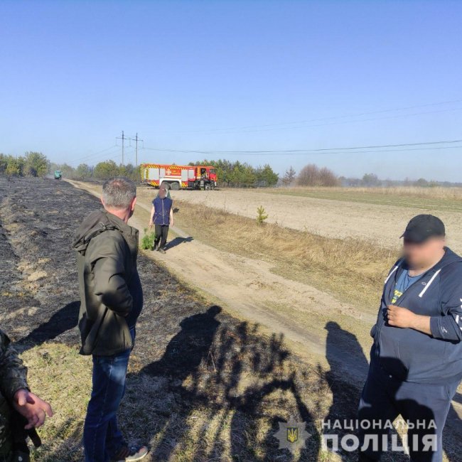  Через палія трави на Волині вигоріли 10 гектарів землі. ФОТО