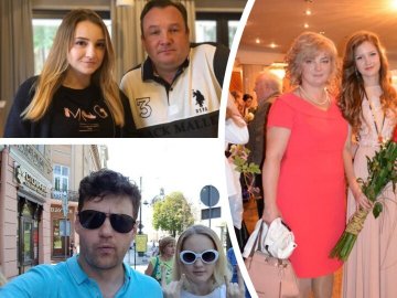 Красуні-доньки із відомими татами з Волині: святкова добірка. ФОТО