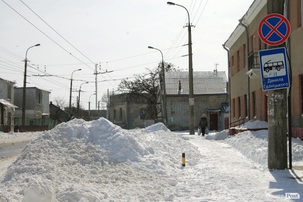 Луцьк після снігопаду. ФОТО