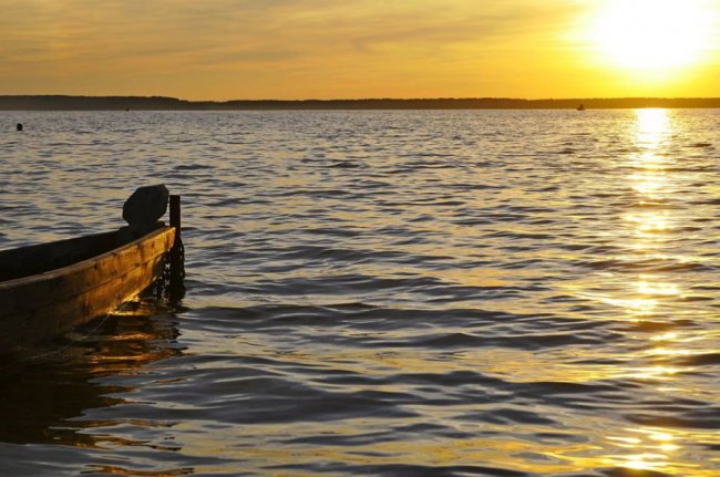 Золотий захід сонця на Світязі: чарівні фото