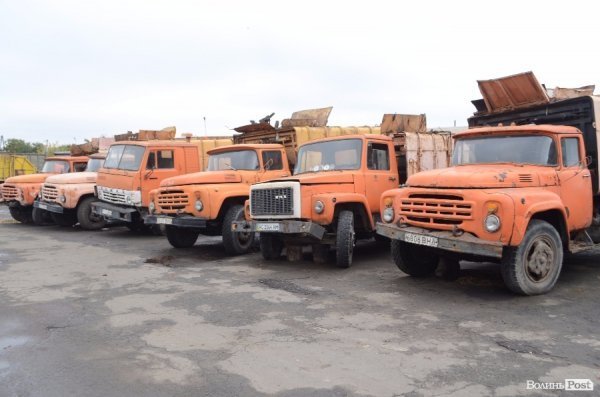 Автомобілі «Луцькспецкомунтрансу» ще послужать бійцям АТО. ФОТО