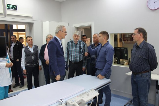 Волинський медзаклад відвідали лікарі з Німеччини. ФОТО