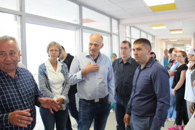 Волинський медзаклад відвідали лікарі з Німеччини. ФОТО