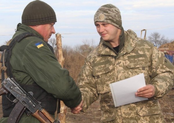 На передовій нагородили військовослужбовців 14-ої бригади 