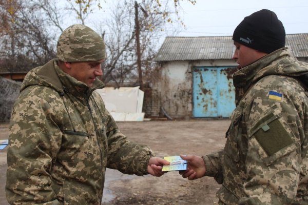 На передовій нагородили військовослужбовців 14-ої бригади 