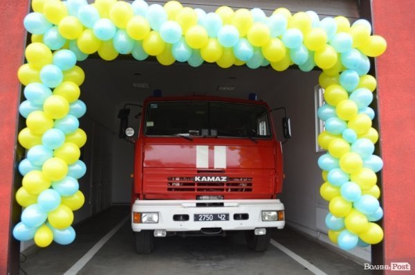 Біля Ягодинської митниці відкрили пожежне депо. ФОТО 