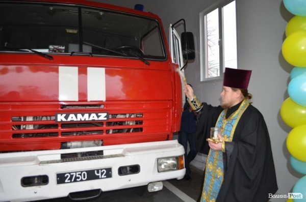 Біля Ягодинської митниці відкрили пожежне депо. ФОТО 