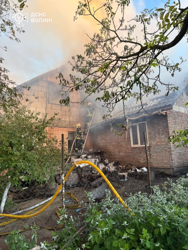На Волині сталося 8 пожеж: горіло торфовище та житлові будинки. ФОТО