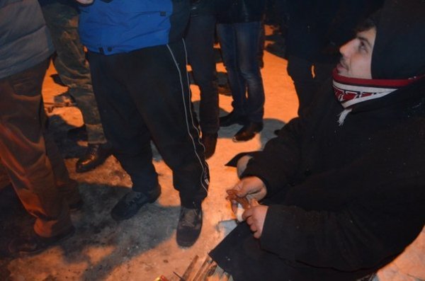 Як Автомайдан «стеріг» луцьких солдатів. ФОТО