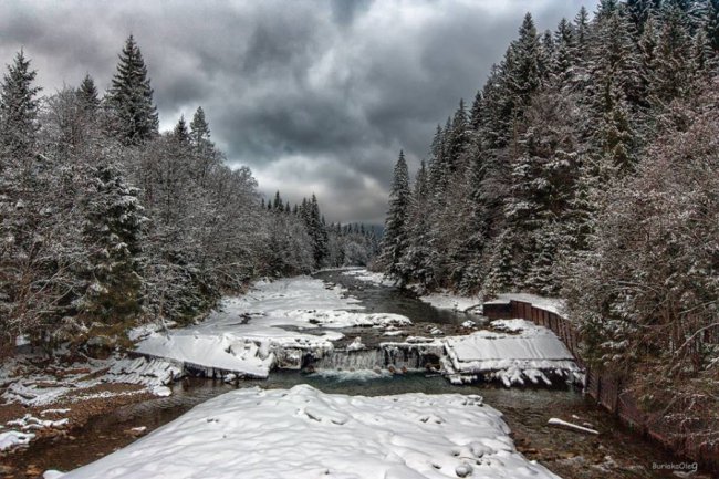 Зимова магія Карпат на світлинах луцького фотографа