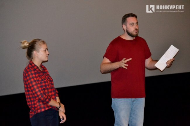 У Луцьку пенсіонерам показували фільм про Симона Петлюру. ФОТО