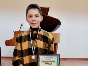 Юний акордеоніст з Волині переміг на міжнародному конкурсі