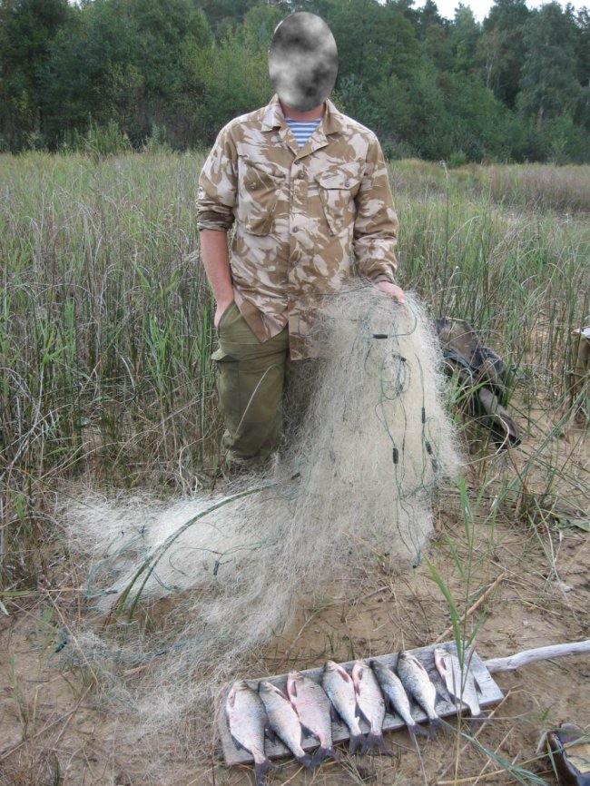 На Волині викрили рибних браконьєрів. ФОТО