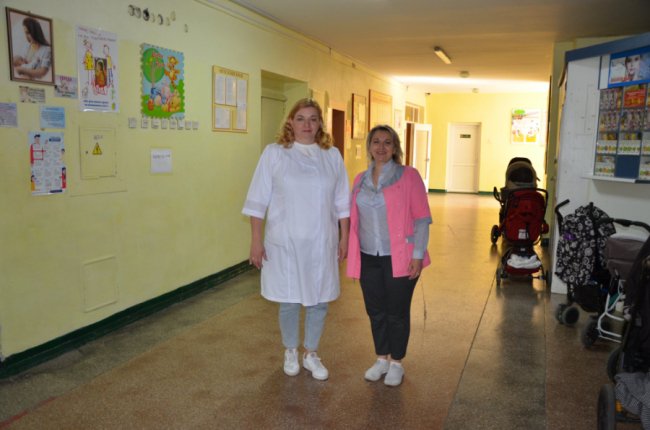 У відділеннях Луцької міської дитячої поліклініки переселенці можуть безоплатно отримати продукти та ліки 