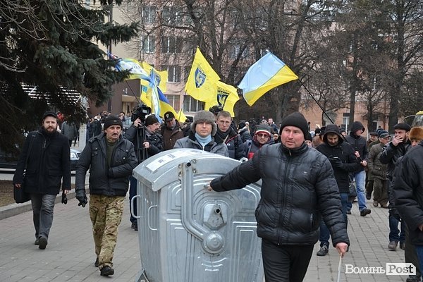 Данильчук розповів про минулорічний штурм УМВС у Луцьку . ФОТО