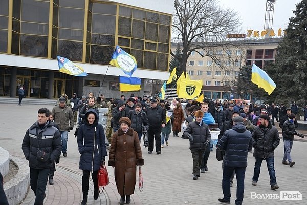 Данильчук розповів про минулорічний штурм УМВС у Луцьку . ФОТО