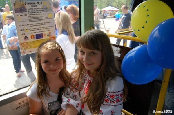 У Луцьку з’явився «європейський» тролейбус 