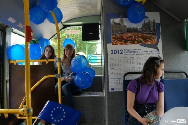 У Луцьку з’явився «європейський» тролейбус 