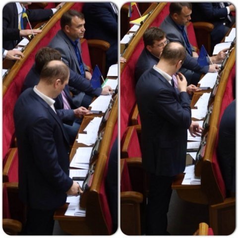 Волинські нардепи знову кнопкодавлять. ФОТО