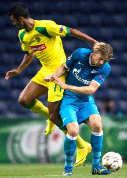 Як Тимощук грає у «Зеніті». ФОТО