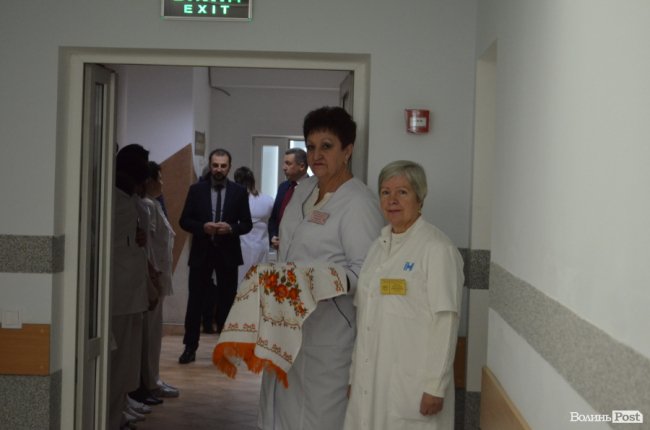 У луцькій райлікарні відкрили фізіотерапевтичне відділення європейського зразка