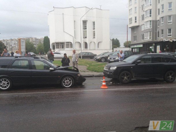 У Луцьку – «п'яна» аварія. ФОТО