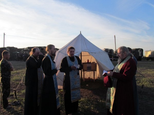 Волинські священики повернулися з 51-ої бригади. ФОТО