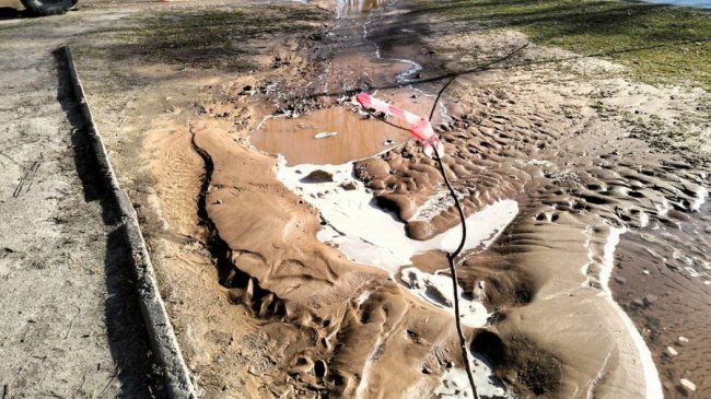 У Луцьку через порив на водогоні понад 20 будинків залишилися без водопостачання