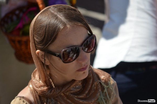 Як у Луцьку віряни відзначали Яблучного Спаса. ФОТО