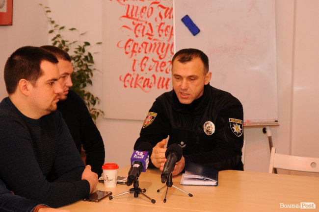 Заступник начальника сектору превенції Луцького відділу поліції ГУ НП Федір Дроздик