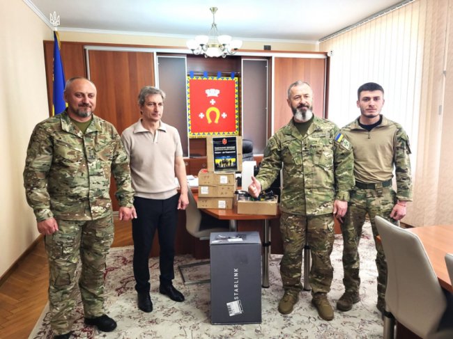 Волинська громада купили для прикордонників FPV-дрони, Starlink і квадрокоптер. ФОТО