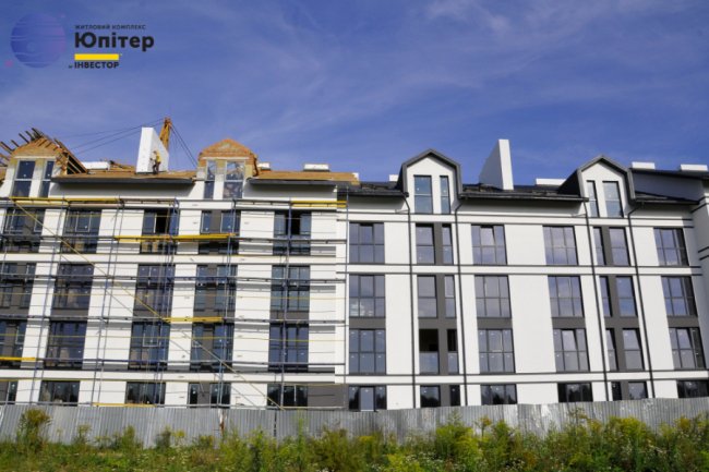 У другому будинку ЖК «Юпітер» — у розпалі внутрішні роботи*