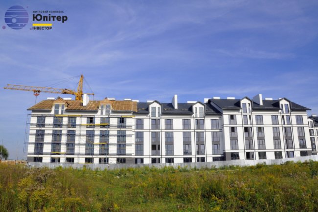 У другому будинку ЖК «Юпітер» — у розпалі внутрішні роботи*